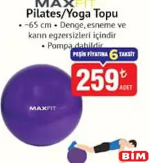 MAXFİT PİLATES/YOGA TOPU MAXFİT PİLATES/YOGA TOPU